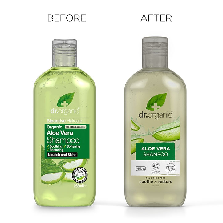 Dr Organic Aloe Vera Σαμπουάν 250ml